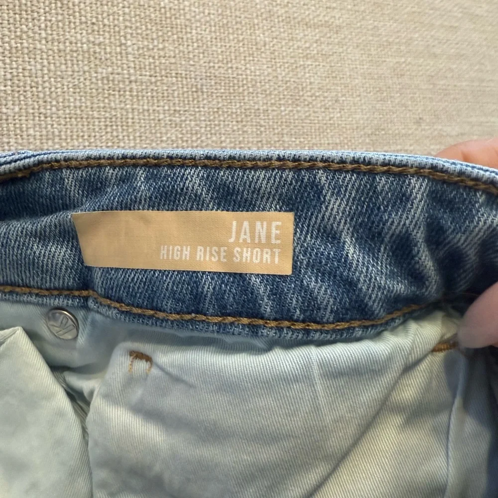 Kut from the Kloth high waist Jane Denim Blue Jean Shorts - Picture 3 of 6
